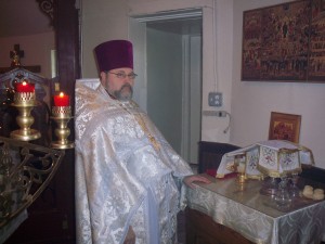 Priest Igor Tarasov on his 22nd anniversary